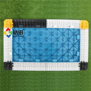 Dalles de terrasse en plastique PP à emboîtement antidérapantes et imperméables pour événements en plein air, utilisation en <span class=keywords><strong>garage</strong></span> - Conception graphique, protection du gazon, chapiteau - Product Image 5