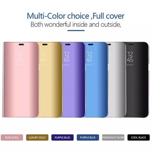 Đối với <span class=keywords><strong>Samsung</strong></span> LƯU Ý 9 gương trường hợp, Bán Nóng Thông Minh Gương Lật Đứng Bìa Điện Thoại Trường Hợp Đối Với <span class=keywords><strong>Samsung</strong></span> Lưu Ý 9 - Product Image 2