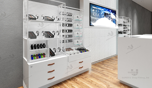 Chất Lượng Hàng Đầu Thiết Kế Bằng Gỗ Tầng Thường Vụ Đồng Hồ Hiển Thị Đứng Cho Bán Lẻ - Product Image 3