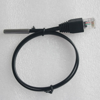 Fournisseur d'or Câble plat 1 fil Capteur de température RJ45 DS18B20