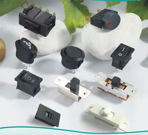 Towei-linterna eléctrica con botón de encendido y apagado, artículo N. ° 6100-kt, 3 posiciones, Interruptores deslizantes