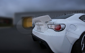 Commercio Garanzia Della FRP In Fibra di Vetro Posteriore Spoiler Misura Per 12-18 GT86 FT86 ZN6 FRS BRZ ZC6 GRD <span class=keywords><strong>X</strong></span> RB Ver.2 Stile Ala Posteriore - Product Image 6