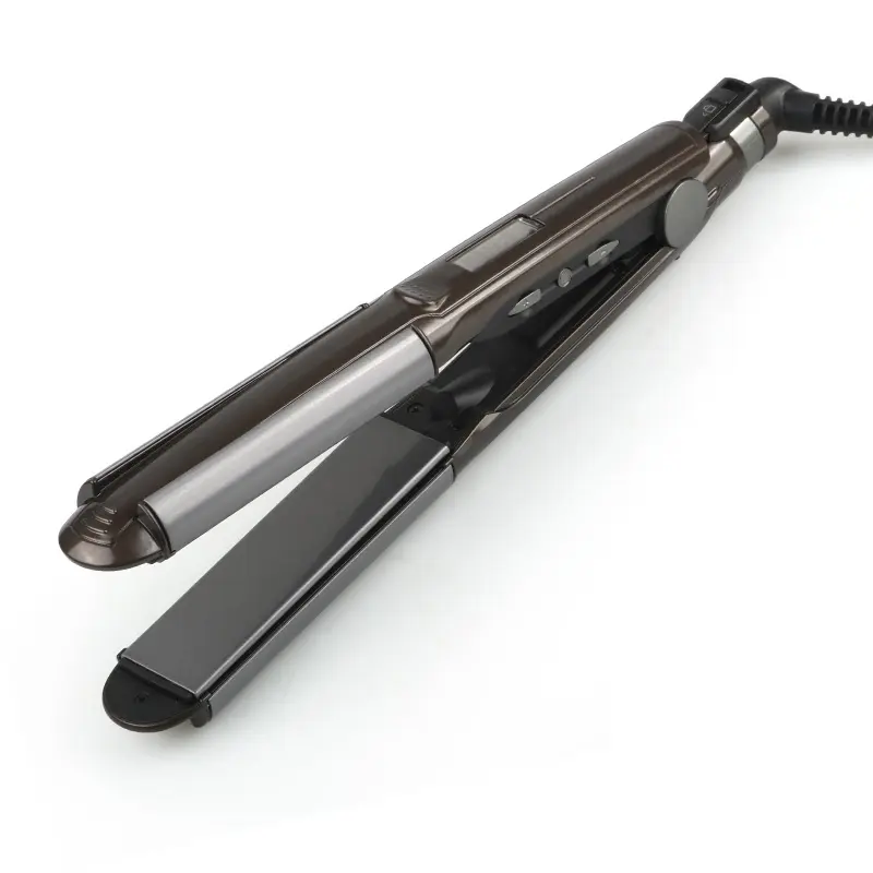 Barber Professional Salon Use PTC Heating 2 1でHair Straightener & Curler/ Private Label Flat Irons & Curling Iron