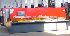 Qc12y - 10 * 2500 oscilación hidráulica bram acero metal shearing máquinas de corte con asequible ritmo cardíaco - Product Image 1