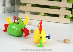 Jouets à remonter pour bébés, <span class=keywords><strong>crabes</strong></span> de dessin animé qui marchent sur le côté, yeux, mains et pieds mobiles, jouets pour enfants, animaux en plastique pour bébés, jouets à remonter - Product Image 2