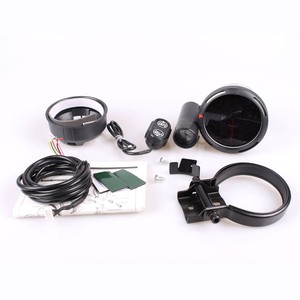 Defi 3.75 pouces 80mm 7 couleurs 0-11000 tr/min moteur pas à pas tachymètre jauge RPM avec lumière de changement de vitesse pour voiture automatique - Product Image 4