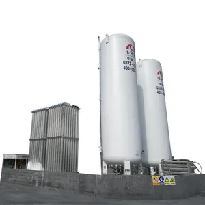 Stock Receiver Storage Tank 50m3 High Low Pressure Compressed liquid nitrogen Gas tank