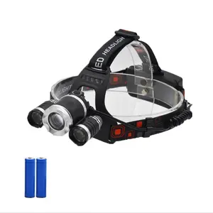 Clover Bright T6 3 Modes zoom Waterproof Adjustable rechargeable LED Headlamp for hiking,camping