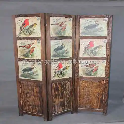 wooden screen with Chinese style