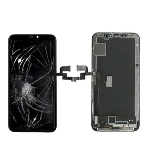 Reciclar tela lcd quebrada para iphone, comprar de volta para iphone quebrado tela lcd reciclar