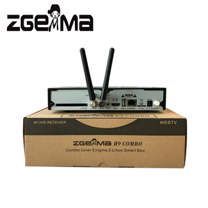 ZGEMMA H9 KẾT HỢP với <span class=keywords><strong>DVB</strong></span>-S2X + <span class=keywords><strong>DVB</strong></span>-T2/<span class=keywords><strong>C</strong></span> 4 K UHD E2 Linux Combo Thu Vệ Tinh với WIFI và CI + - Product Image 2