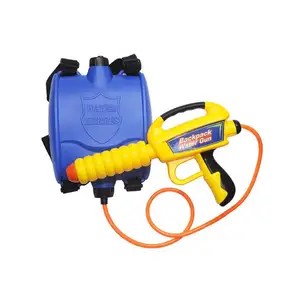 Water Gun Ransel Pompa Squirt Soaker Blaster Kapasitas Tinggi Jarak Jauh dengan Tangki Outdoor Kolam Renang Pantai Musim Panas Mainan