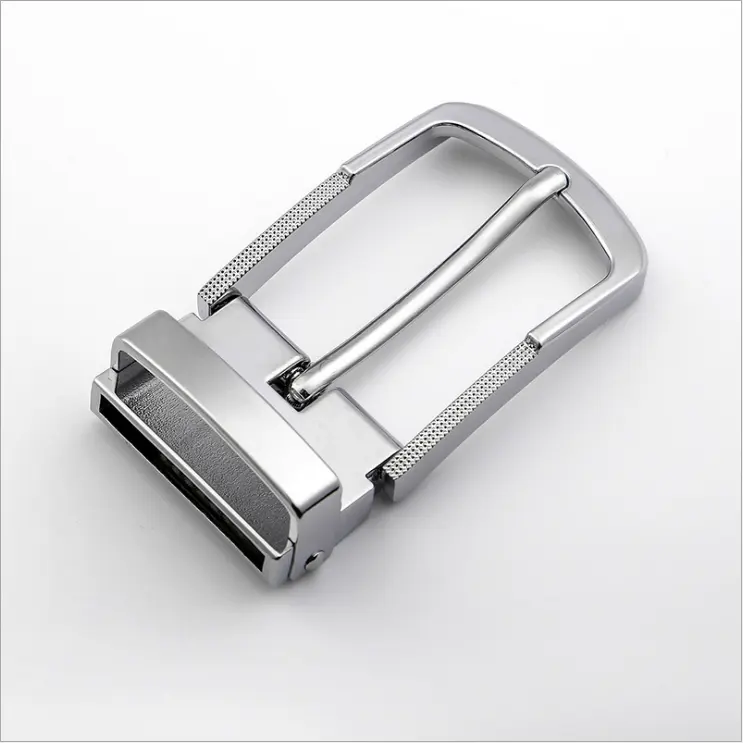 Hebilla de cinturón de aleación de zinc para hombre, hebilla de Pin reversible de 30-40mm