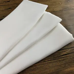 tela de algodón blanco liso sin arrugas para sábana en rollo