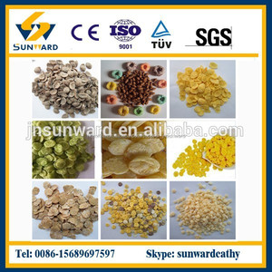 automatique processus de <span class=keywords><strong>corn</strong></span> flakes céréales de petit déjeuner en vrac machine - Product Image 3
