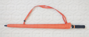 Haute qualité couleur orange 210 t pongé <span class=keywords><strong>avec</strong></span> revêtement argenté <span class=keywords><strong>parapluie</strong></span> de golf <span class=keywords><strong>avec</strong></span> sangles - Product Image 6