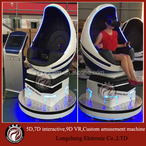 2017 Promoción Caliente 3 asiento VR 9d Cine Con Películas de Efectos Especiales Y 360 Grados - Product Image 2