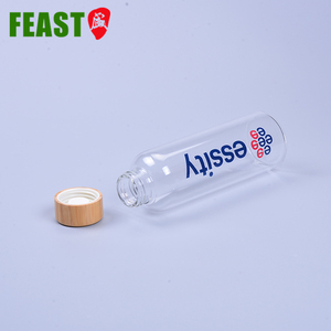 Botella de agua de vidrio hipoalergé<span class=keywords><strong>nico</strong></span>, alta borosilicato, bajo pedido mínimo - Product Image 5