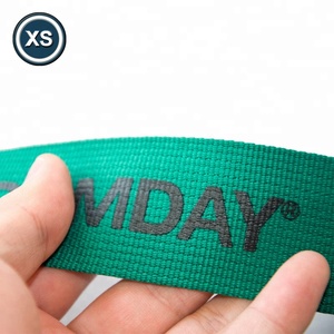 non elastic quality custom printed nylon webbing for bags for cloth