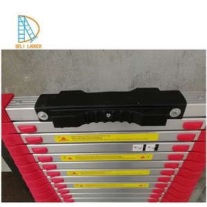 Échelle télescopique tactique rouge de 16 pieds conforme à la norme OSHA <span class=keywords><strong>Telesteps</strong></span> - Product Image 4