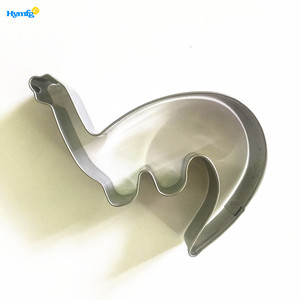 Cortador de <span class=keywords><strong>galletas</strong></span> de dinosaurio personalizado, metal, acero inoxidable - Product Image 3