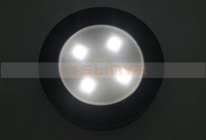 Mini Round 4 LED <strong>Push</strong> Touch Tap Camping Tent <strong>Light</strong> Car Night Lamp Battery Powered Night <strong>Light</strong> - Product Image 6