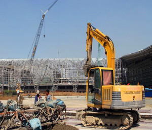 Long Span Thép Giàn Khung Không Gian Giàn Cấu Trúc Sân Bay Terminal - Product Image 4