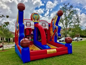 Popular Juego Interactivo de Baloncesto Inflable con Estrellas, <span class=keywords><strong>Cancha</strong></span> de Baloncesto Inflable para <span class=keywords><strong>Alquiler</strong></span> - Product Image 3
