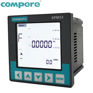 3 Phase RS485 Programmier barer Strom qualitäts analysator Digitale Überwachung Elektrischer Energie leistungs messer