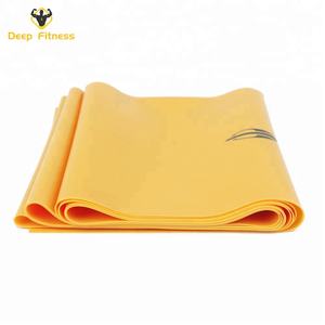 100% naturale in lattice fasce lunghe elasticizzate professionale fascia elastica resistenza rotolo per terapia fisica Yoga <span class=keywords><strong>Pilates</strong></span> - Product Image 6