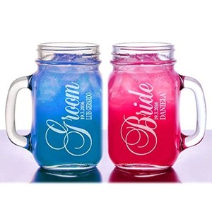 <strong>Wholesale</strong> Wide Mouth <strong>Mason</strong> <strong>Jars</strong> 16 oz Glass <strong>Mason</strong> <strong>Jar</strong> with Handle Lid and Straw - Product Image 2