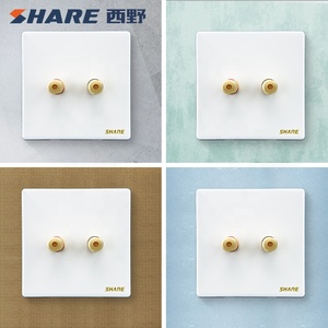 Cina CONDIVIDERE Bianco Pannello di Alta Qualità Della Fabbrica del Commercio All'ingrosso Crtelectrical in modo sicuro Elettrico <span class=keywords><strong>Presa</strong></span> <span class=keywords><strong>A</strong></span> Muro del Suono Per La Casa 9.5 millimetri - Product Image 3