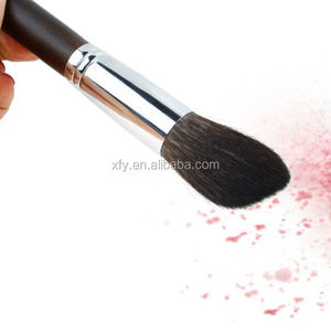 Haute qualité écureuil cheveux <span class=keywords><strong>blush</strong></span> maquillage brosses avec cuivre virole et manche en bois - Product Image 6
