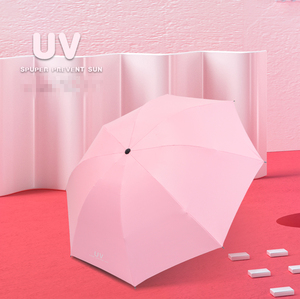 OEM Lady Umbrella-paraguas de Color a prueba de rayos UV, 3 pliegues, 8K, para mujeres - Product Image 2