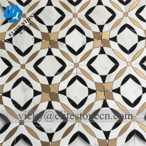 <span class=keywords><strong>Piastrelle</strong></span> a Mosaico in <span class=keywords><strong>Marmo</strong></span> Giallo Economiche per <span class=keywords><strong>Cucina</strong></span> - Product Image 5