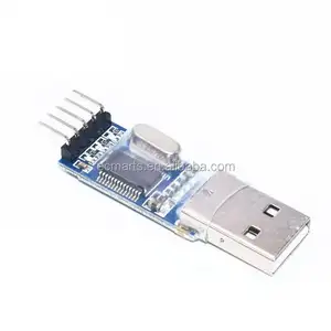 Programador de microcontrolador USB para TTL/USB-TTL/STC/PL2303 em nove atualizações placa com tampa transparente PL2303HX