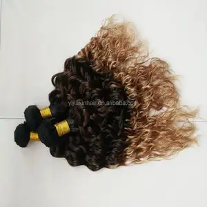 Factory price top grade 8a ombre colored hair weave #1B/#4/#27, unprocessed cheap raw cambodian virgin hair vendors