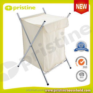 Organisateur de rangement pliable pour la maison en acier enduit de poudre moderne et durable, panier à linge, meubles OEM - Product Image 2