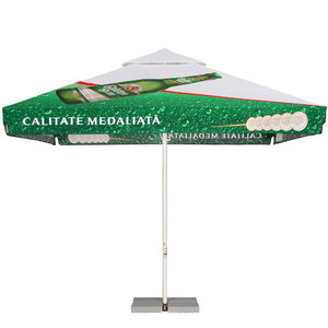 Sombrilla Plegable Impermeable para Jardín, de Gran Tamaño, 2.5x2.5m, 3x3m, 4x4m, con Impresión Personalizada para Uso en Hoteles y Hospitales, Muebles de Exterior - Product Image 3