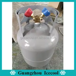 Liquide de récupération de gaz réfrigérant, 10 l, 30lb (13.6kg), cylindre de 12l, pour machine de récupération