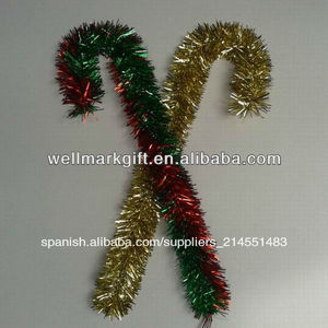 24" oropel navidad del bastón de caramelo, de navidad adornos para las decoraciones de navidad. - Product Image 3