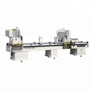 Pvc machine de fabricage fenetre/dubbele kop snijden zag machine