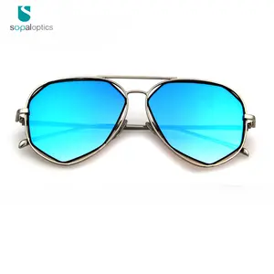 Модные стильные солнцезащитные очки Cat 3 Uv400 с зеркальными линзами в итальянском стиле Uv 400 Ce