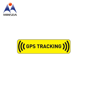 Minsda Groothandel Pe Pvc Hoge Kwaliteit Waarschuwingssticker Afdrukken Gps <span class=keywords><strong>Tracking</strong></span> <span class=keywords><strong>Sticker</strong></span> - Product Image 3