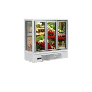 ตู้เย็นตู้เย็นจอแสดงผลผลิตดอกไม้ที่นิยม