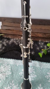 <span class=keywords><strong>Clarinete</strong></span> Bb Chapado en plata ABS de 17 teclas inspirado en la poesía - Product Image 6