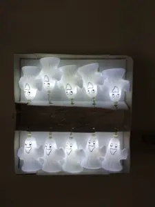 Pin hoạt động 10 LED Halloween đèn ma chuỗi cho trang phục bên trang trí - Product Image 6