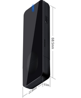 Adaptador Wifi USB de Doble Banda Ralink RT5572 de 300 Mbps, Dongle Wifi para IPTV, STB, Raspberry PI, ODROID