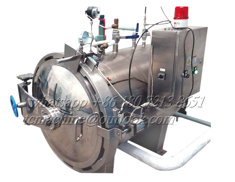 Реторт на 1000 литров для стерилизации консервированного мяса