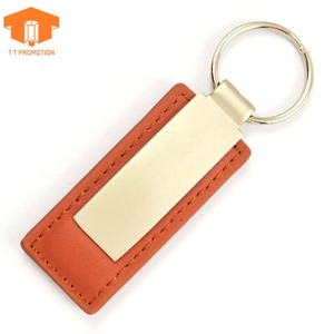 De nuevo producto de Marketing regalos de promoción de cuero llavero - Product Image 4
